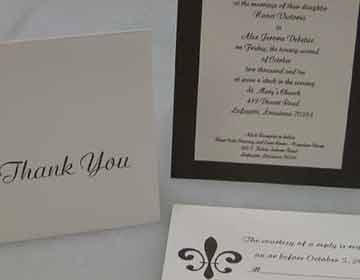 Printing - Thank You Card photo