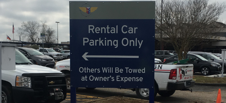 Signs - Rental Car photo