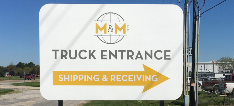 Signs - MM Truck Entrance photo