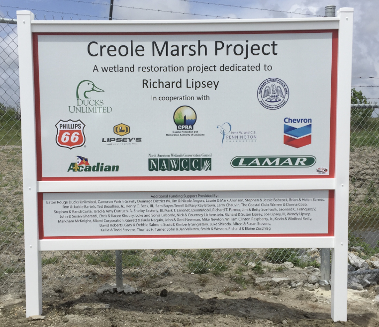 Signs - Creole Marsh Project photo