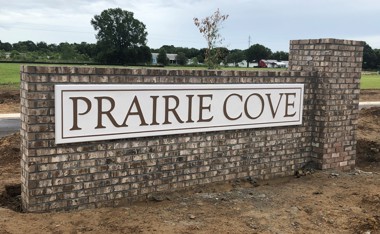 Prairie Cove sign 