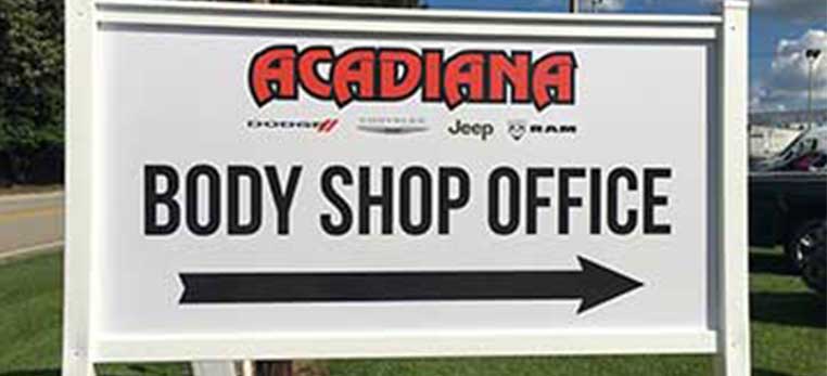 Signs - Acadiana Body Shop photo