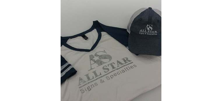 Apparel - All Star Tee / hat photo
