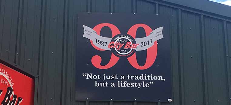 Event Graphics - City Bar Anniversary photo