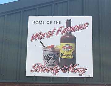 Signs - Bloody Mary Banner photo
