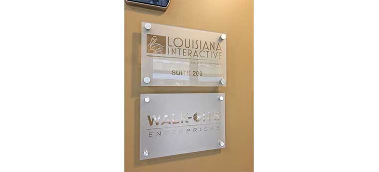 Signs - Louisiana Interactive Interior Signage photo