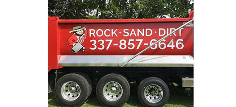 Signs - Rock Sand Dirt Vehicle Graphic photo