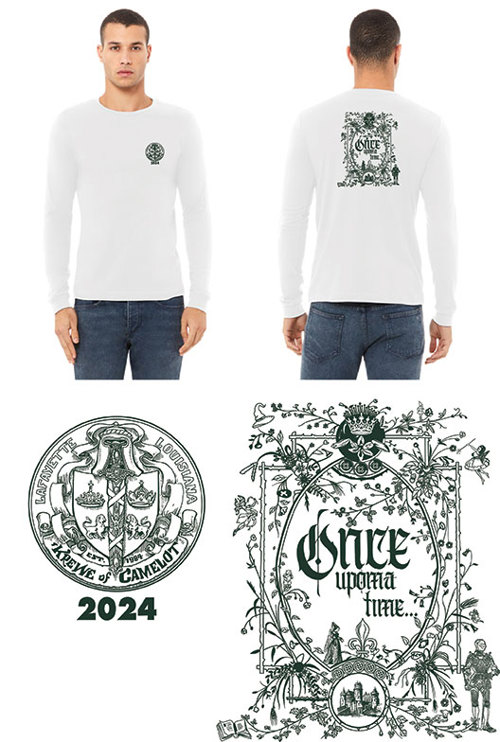 Krewe of Camelot Adult Long Sleeve Tee
